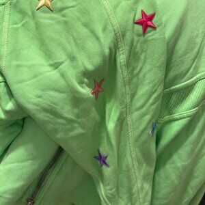 REWORKED FREE PEOPLE MOVEMENT All Your Love Oversized Zip Up Hoodie